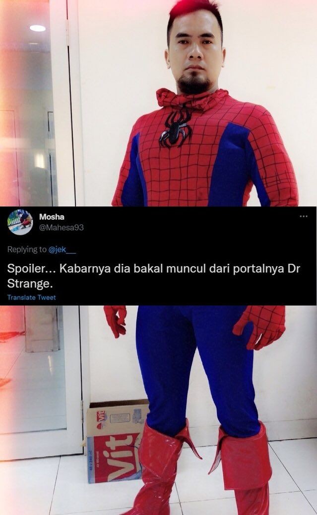 Potret Lucu Spoiler Halu Spider-Man No Way Home ala Warganet Ini Bikin Ngakak Terus
